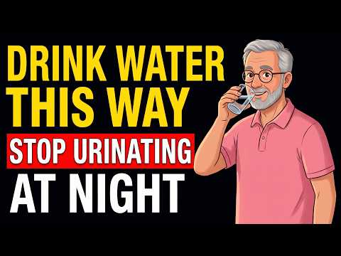 Urologist Reveals: How to Drink Water to Avoid Getting Up at Night Over 50!