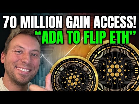 CARDANO - 70 MILLION USERS GAIN ACCESS!!! "ADA TO FLIP ETHEREUM"!
