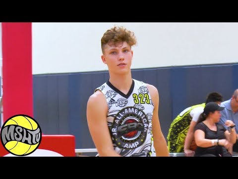 Josh Valentine is a WALKING BUCKET at the 2017 EBC Jr All American Camp