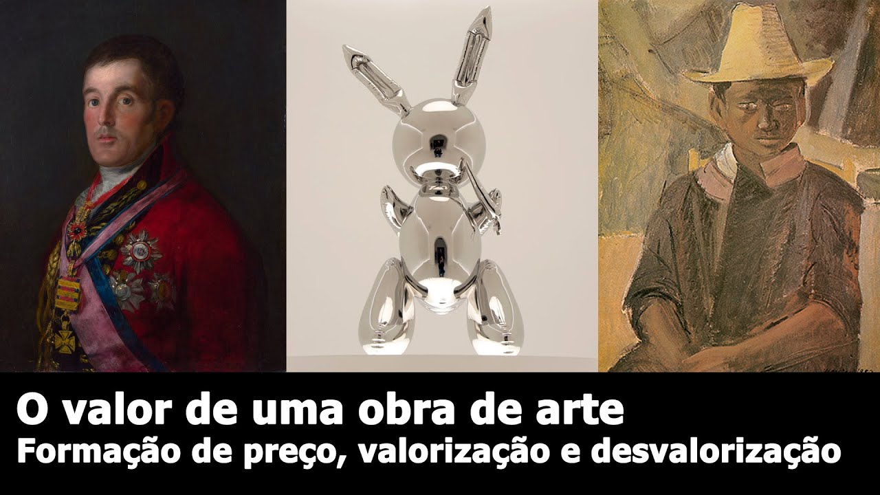 O valor de uma obra de arte - Formação de preço, valorização e desvalorização.