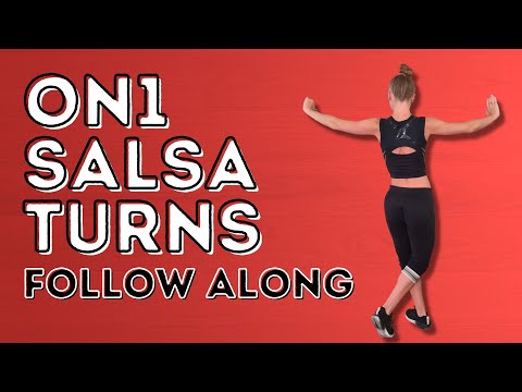 On1 Salsa Turns and Spins Follow Along - Dance With Rasa