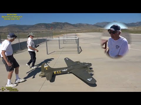 Dale and Gerald...   Advanced Scale Models B-17...    Saturday, September 3, 2022