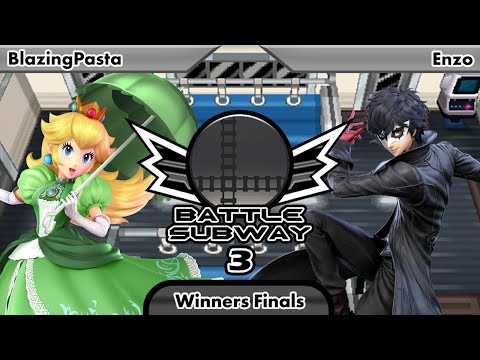 Battle Subway 3 - BlazingPasta vs Enzo - Winners Finals - SSBU