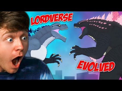 Reacting to EVOLVED GODZILLA vs LORDVERSE GODZILLA!