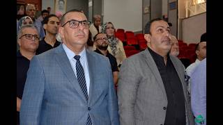 نائب مدير الجامعة المكلف بالبيداغودجيا يفتتح السنة الجامعية الرسمية 2026-2027  نيابة عن مدير الجامعة
