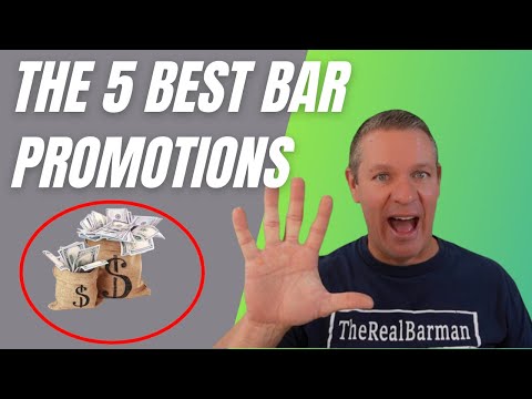 The 5 Best Bar Promotions to Pack Your Bar