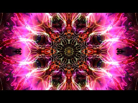 Relaxing Visuals - Fractal Therapy | 528Hz music - VJ Loop - Relaxing, Sleeping
