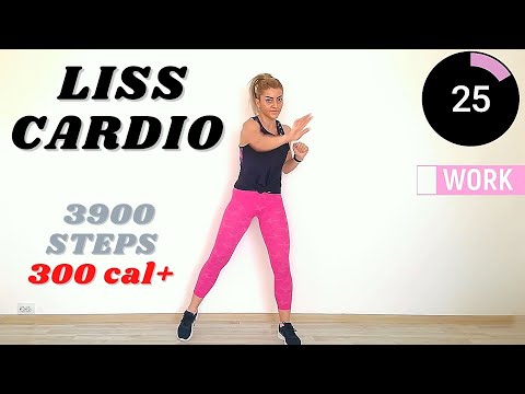 🔥LISS CARDIO WORKOUT🔥Low Intensity Steady State Cardio // Easy at Home Workouts for Weight Loss
