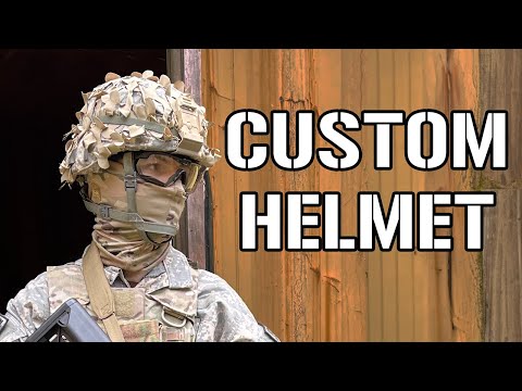 Budget Tactical Helmet setup (ACH Transformation)