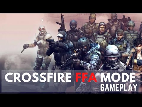 Crossfire NA FFA Mode Gameplay     [ Sniper / Knife / Rifle ]