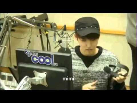 131112 Sukira Cut - GoodNight kiss and Ryeowook act cute before left