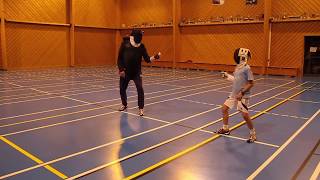 Leçon individuelle de fleuret - Cadets De l'Essonne 2017