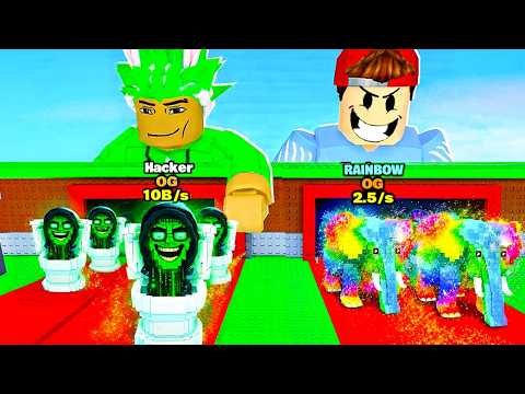 HACKER vs OG RAINBOW BRAINROTS in Steal a Brainrot!