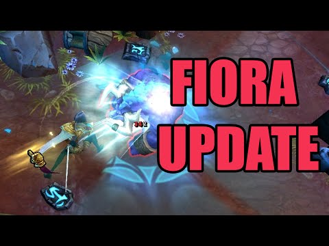 LoL Fiora Rework & Visual Upgrade - League of Legends Gameplay