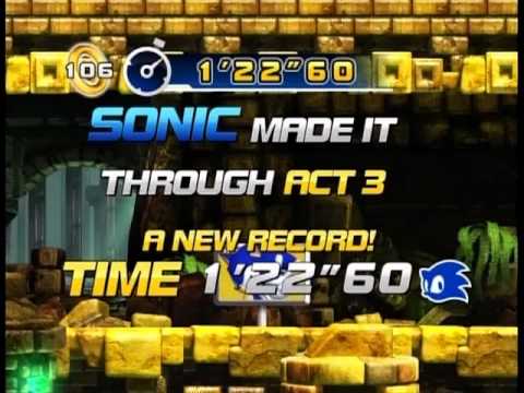 Sonic 4 Episode 1: Individual Level Speedruns in 18'40"97