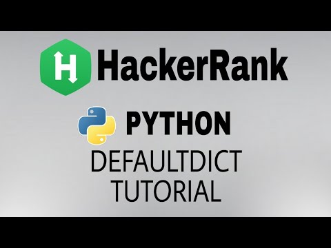 36 Defaultdict Tutorial Hackerrank Python Solution English Explantion