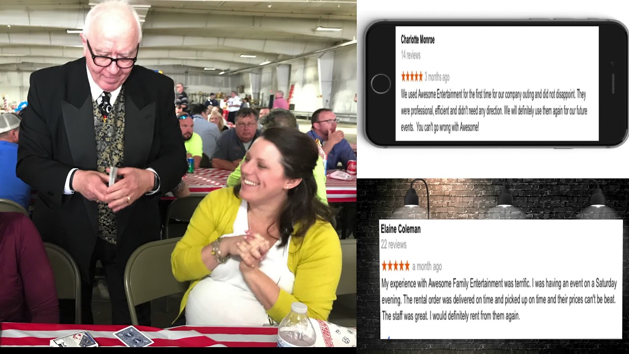 Promotional video thumbnail 23 for Awesome Entertainment