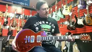 Video thumbnail for ESP Ltd Ec-1000 FM Fluence Tiger Eye by O.J. Van Malmsteen