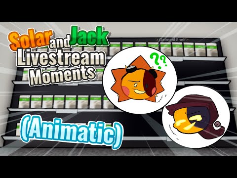 Solar and Jack Live Stream Funny Moments || Animatic || TSaMS