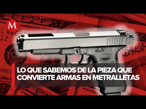 La amenaza del Glock Switch: pieza para crear metralleta, a $3,000 en la web