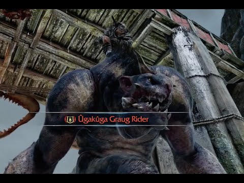 Shadow of Mordor DLC The Lord of the Hunt Walkthrough Gameplay Part 11 "Stronghold Uprising" (PS4)