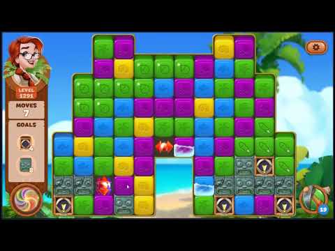 Lost Island Blast Adventure Level 1291 - NO BOOSTERS 🏝️ | SKILLGAMING ✔️