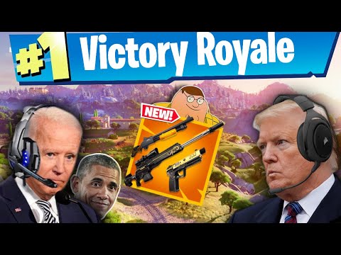 Presidents Battle for Victory in Fortnite 5