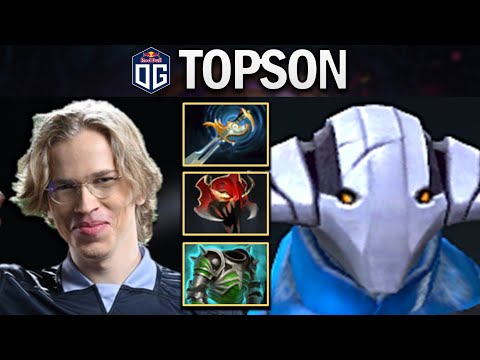 OG.TOPSON TRIES TO CARRY WITH SVEN - DOTA 2 7.27 GAMEPLAY