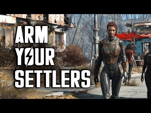 How to Arm Your Settlers - Fallout 4