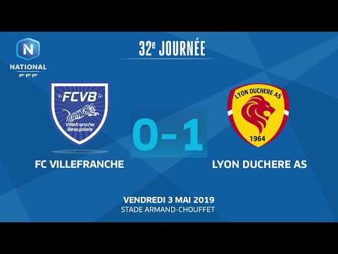 32e J. National | FC Villefranche-Beaujolais - Lyon Duchère AS (0-1)