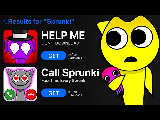 Never Search 'Sprunki' On The App Store.. SDDEFAULT Thumbnail