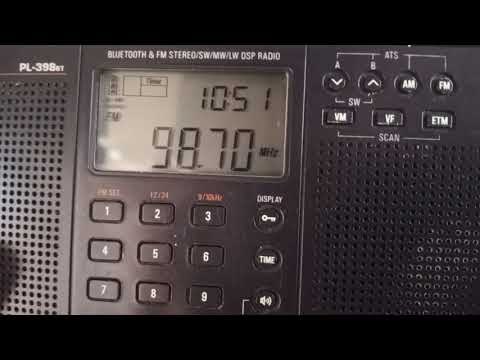 98,7 CIKI de Rimouski, Québec.