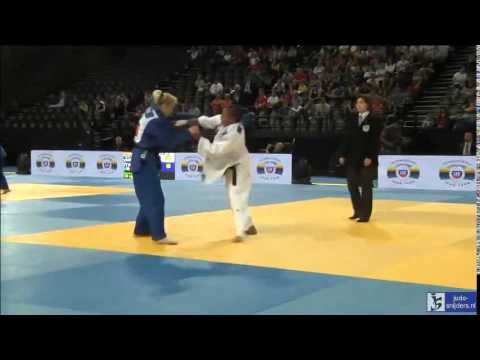 Judo 2014 European Championships Montpellier: Buchard (FRA) - Cherniak (UKR) [-48kg] semi-final