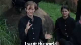 Danna Winner Sings-Let The Children Have a World