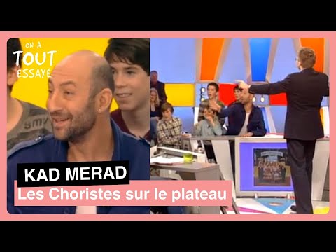 Kad Merad et les enfants des "Choristes" chantent dans On a tout essayé 16/03 /2004