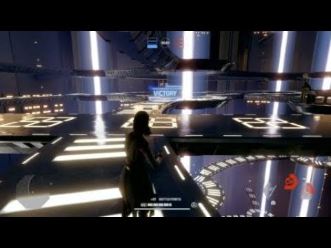 Rey mind trick ledge kill | Hero Showdown | Star Wars Battlefront 2