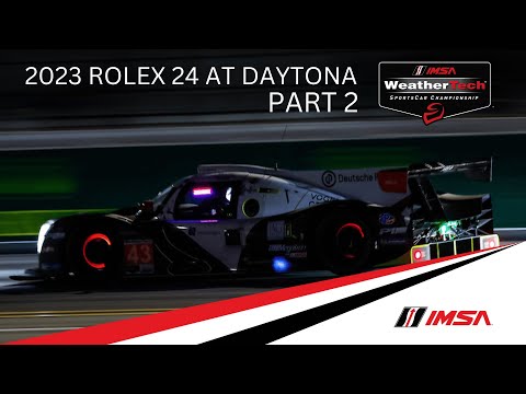 IMSA WTSC第1戦デイトナ24時間レース動画part2