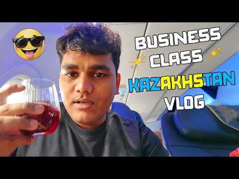 Family Trip to Kazakhstan in Business Class ✨ | Vlog Day 1