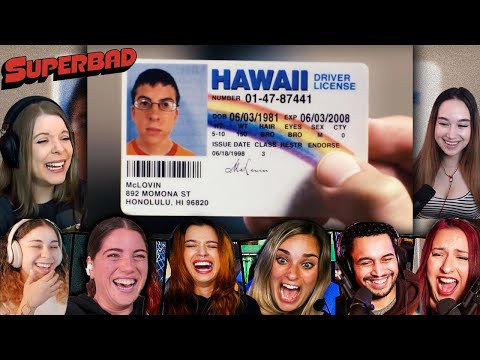 TOP "McLOVIN ID" Reactions! Superbad (2007) Movie Reaction *First Time Watching*