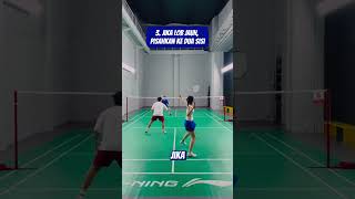 Download lagu 5 strategies that must be learned by badminton doubles players mp3