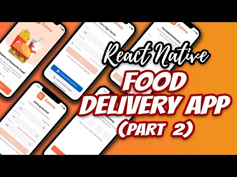 LCRN EP16 - Food Delivery App (Part 2) - React Native UI | Text/Form Input
