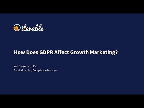 How Does GDPR Affect Growth Marketing?