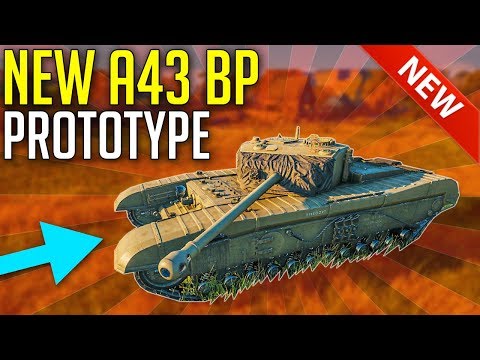 New A43 BP Prototype is a Better Black Prince! ► World of Tanks A43 Black Prince Prototype