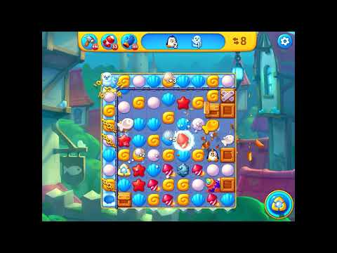 Fishdom level 7153 no boosters フィッシュダム ノーマル [Friend's]