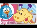 GiGi Giraffe Lottie Dottie Chicken UK Nursery Rhymes For Kids