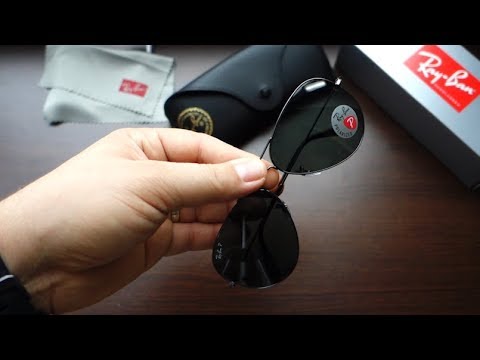 Review Ray-Ban RB3025 004 58 62 classic gunmetal G15 polarized lenses & how to spot a fake