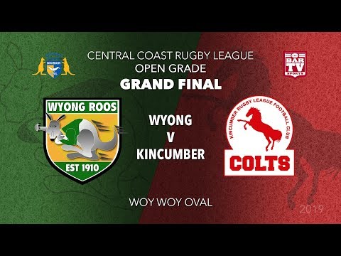 2019 Central Coast RL - Open Grade Grand Final - Wyong Roos v Kincumber Colts