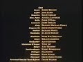 Beauty And The Beast 1991 End Credits 1992 VHS