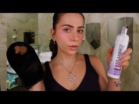 ASMR 10€ Glow-Up auf dem Schulklo