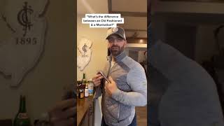 The difference between a Manhattan and an Old Fashioned